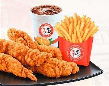4pc Chkn Tender-Fries Combo w Drinks