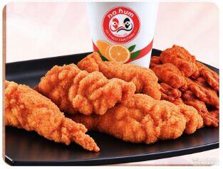 4 Chicken Tender - 5pc Wings w Drinks